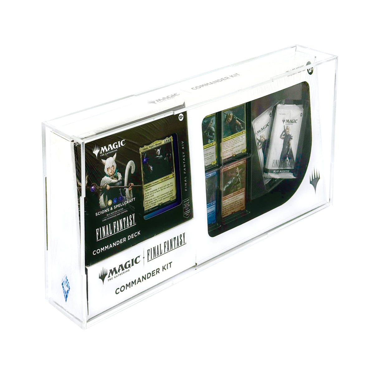 Acrylic Display Case for MTG Costco Commander Bundle