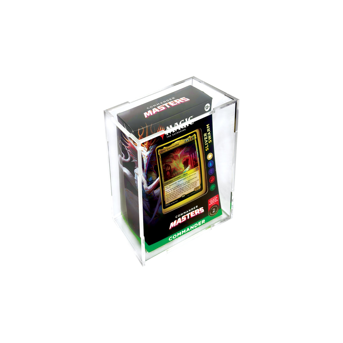 Acrylic Display Case for MTG Commander Masters Pre-con