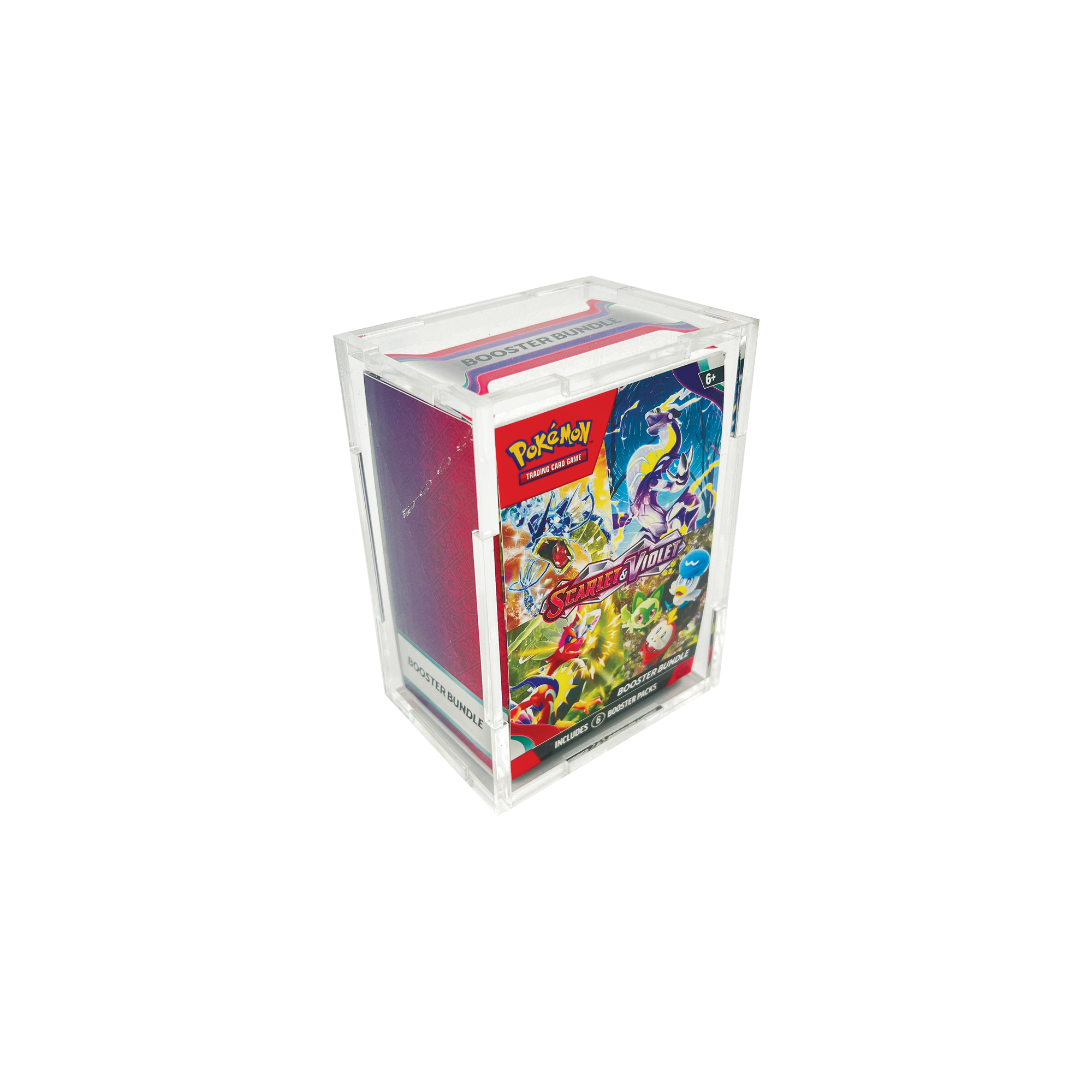 Press Fit Acrylic Display Case for Pokemon Booster Bundle – Daedalus TCG
