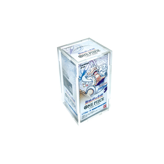 Press Fit Acrylic Display Case for Japanese One Piece OP-05/06/07 EB-01 / EB-02 / EB-03