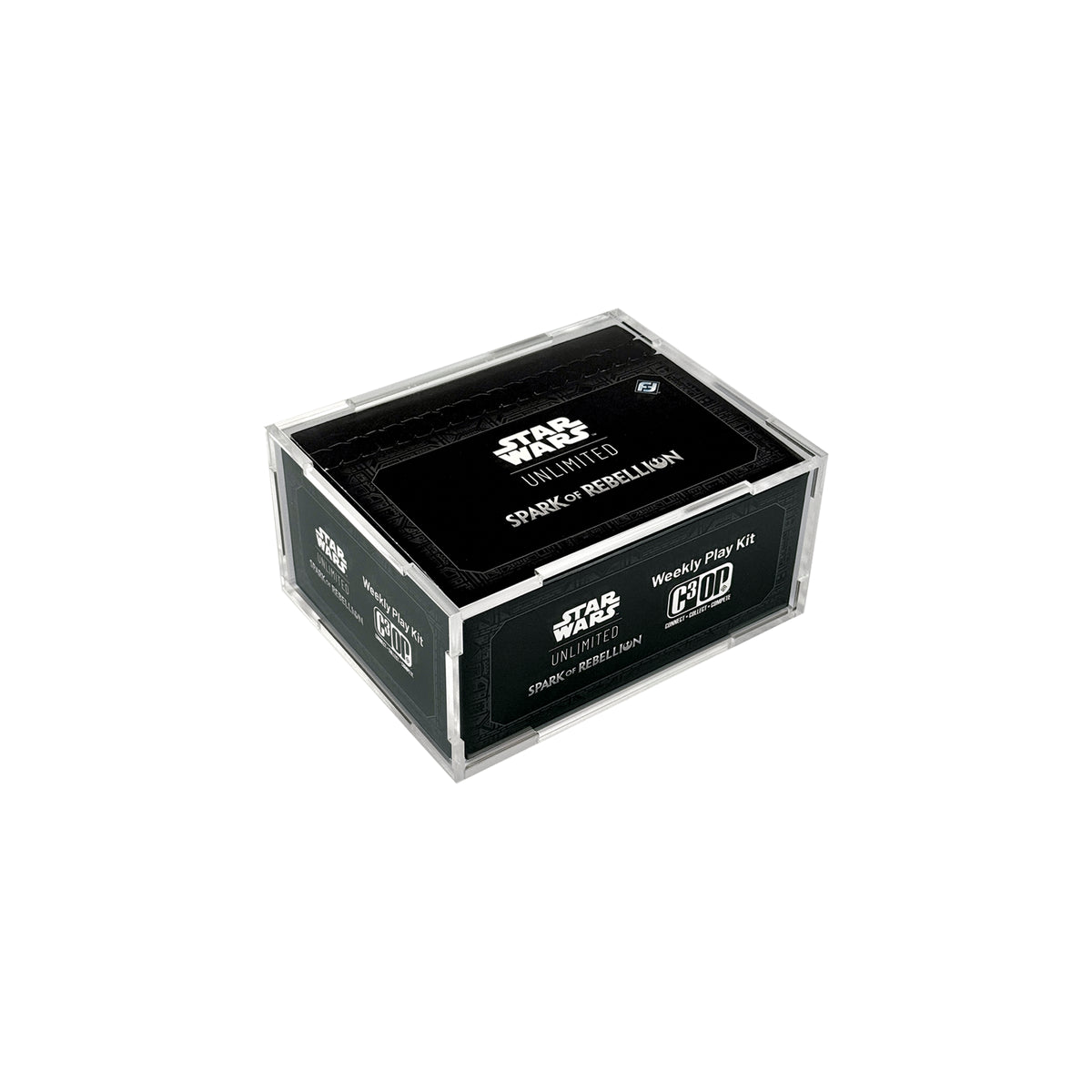 Acrylic Display Case for Star Wars Weekly Play Kit