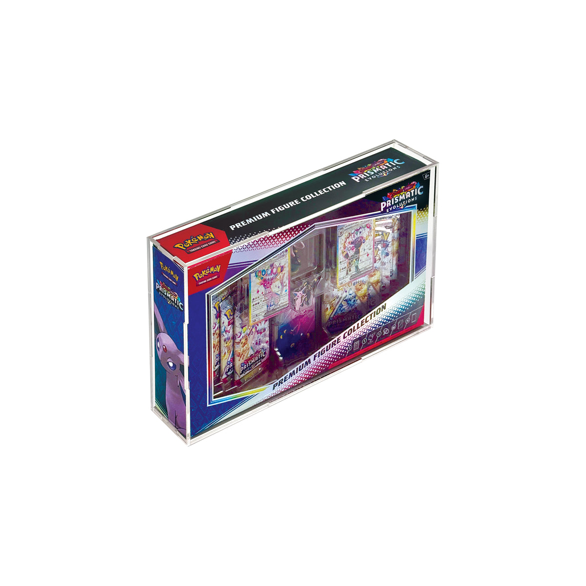 Acrylic Display Case for Pokemon Prismatic Premium Figure Collection