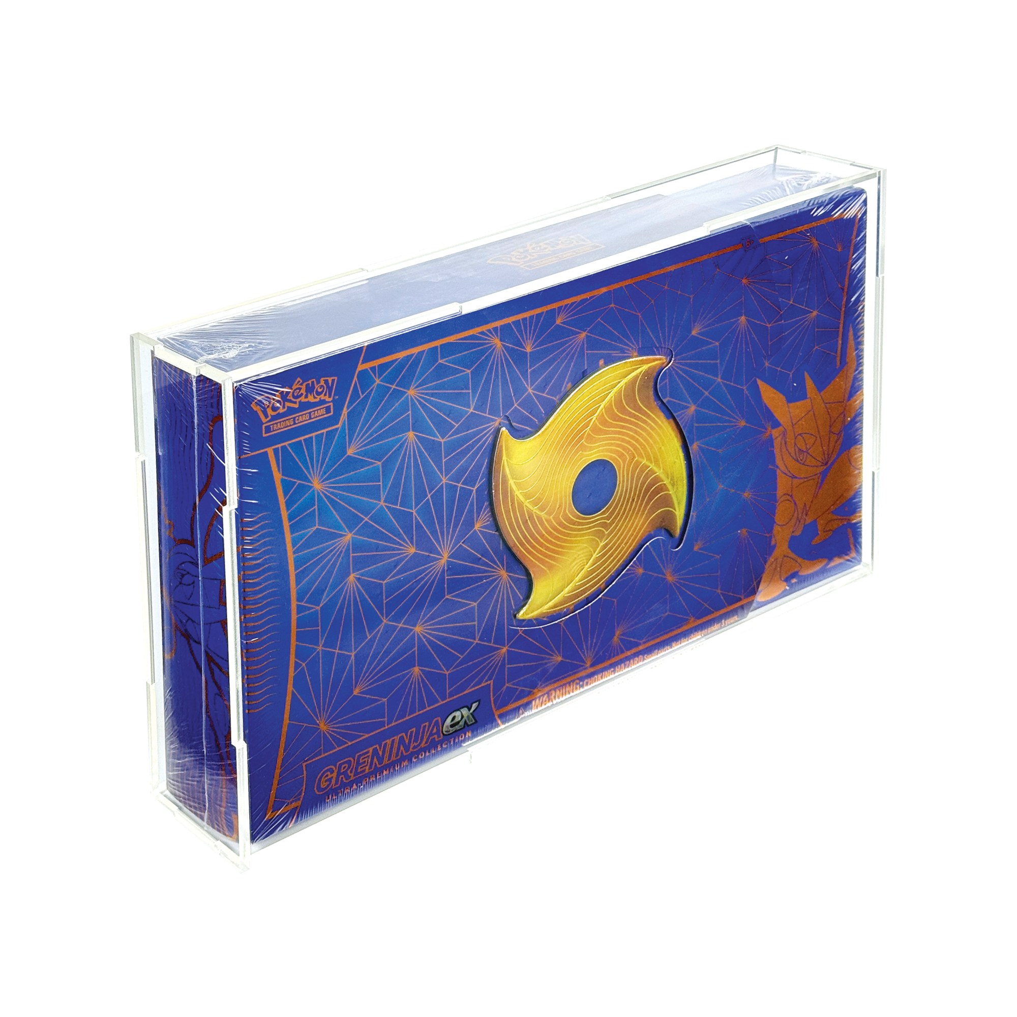 Press Fit Acrylic Display Case for Pokemon Greninja EX UPC