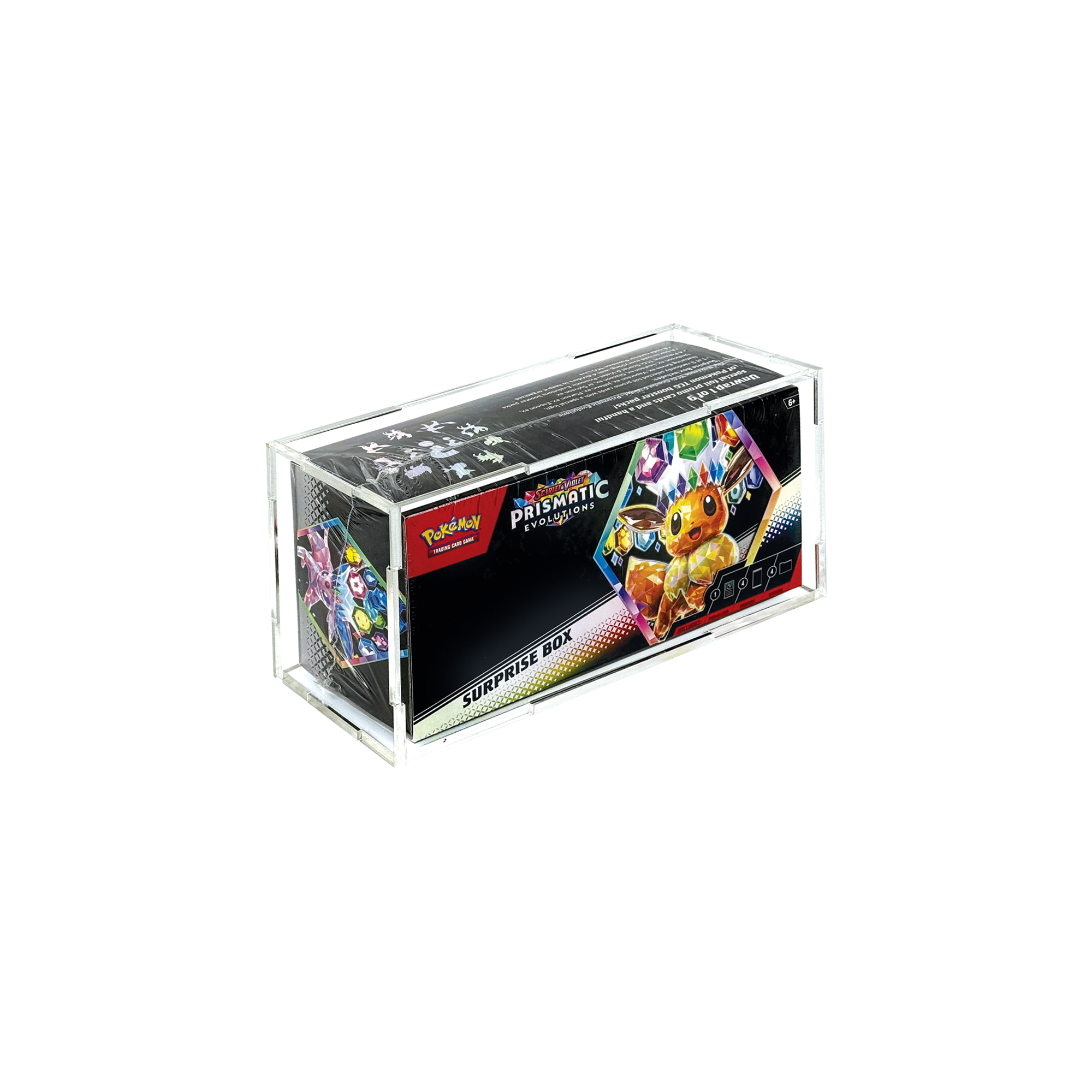 Acrylic Display Case for Pokemon Surprise Box