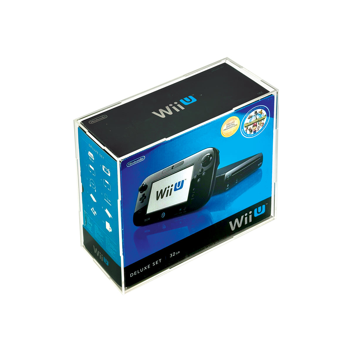 Acrylic Display Case for Nintendo Wii U Console Box