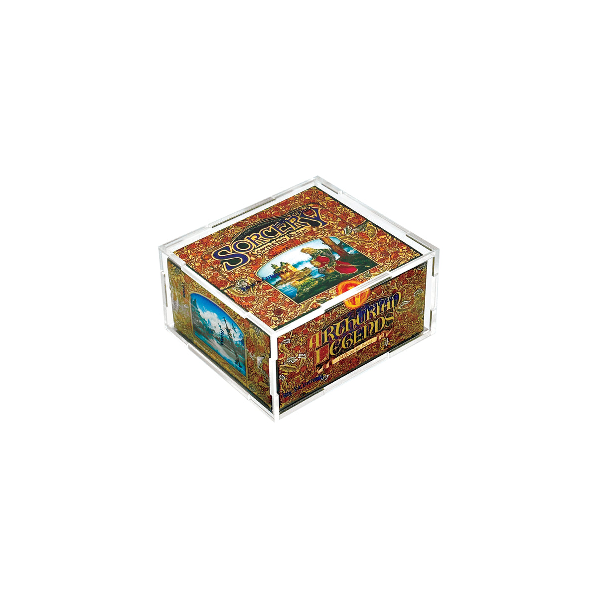 Acrylic Display Case for Sorcery Contested Realm Arthurian Legends Booster Box