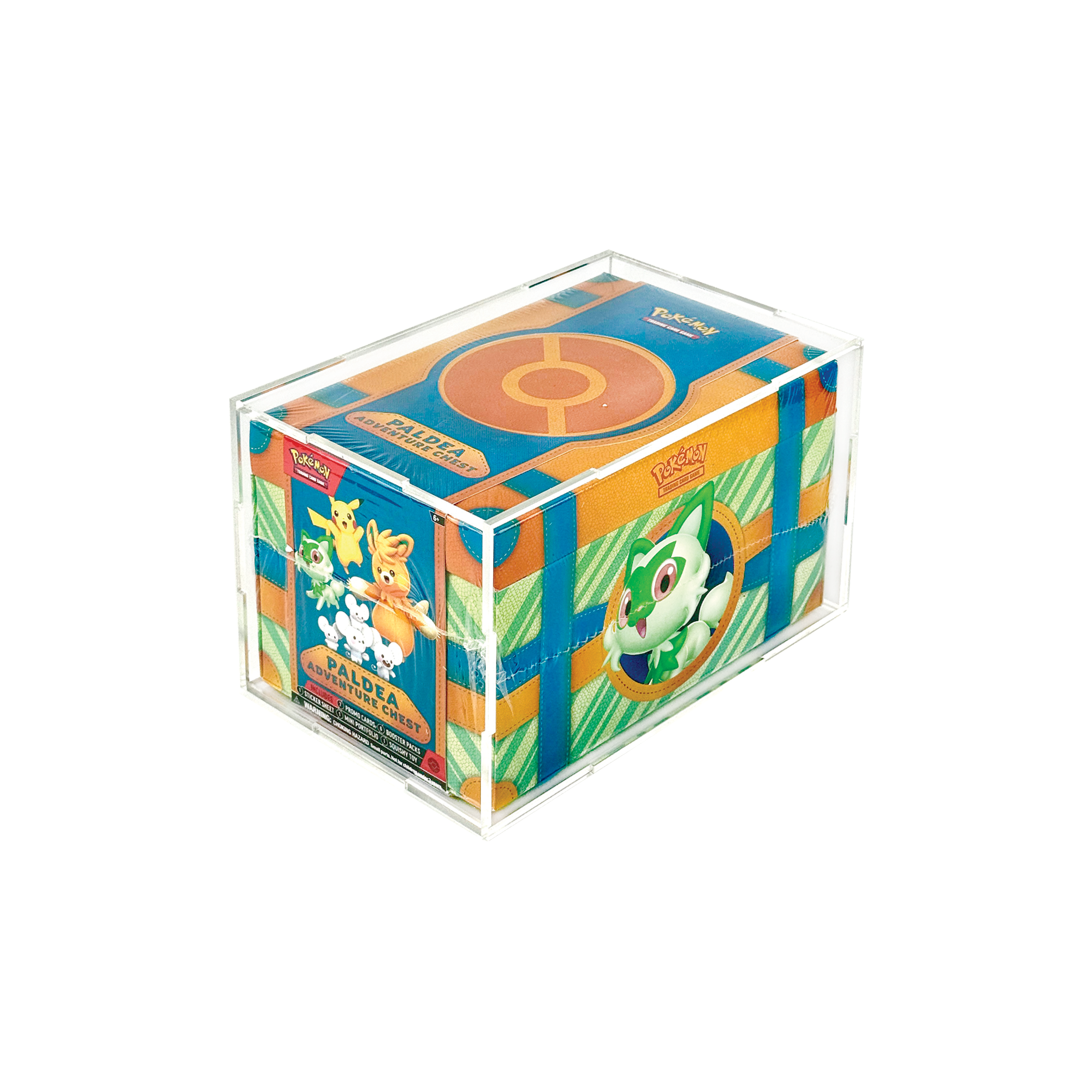 Acrylic Display Case for Pokemon Paldea Adventure Chest