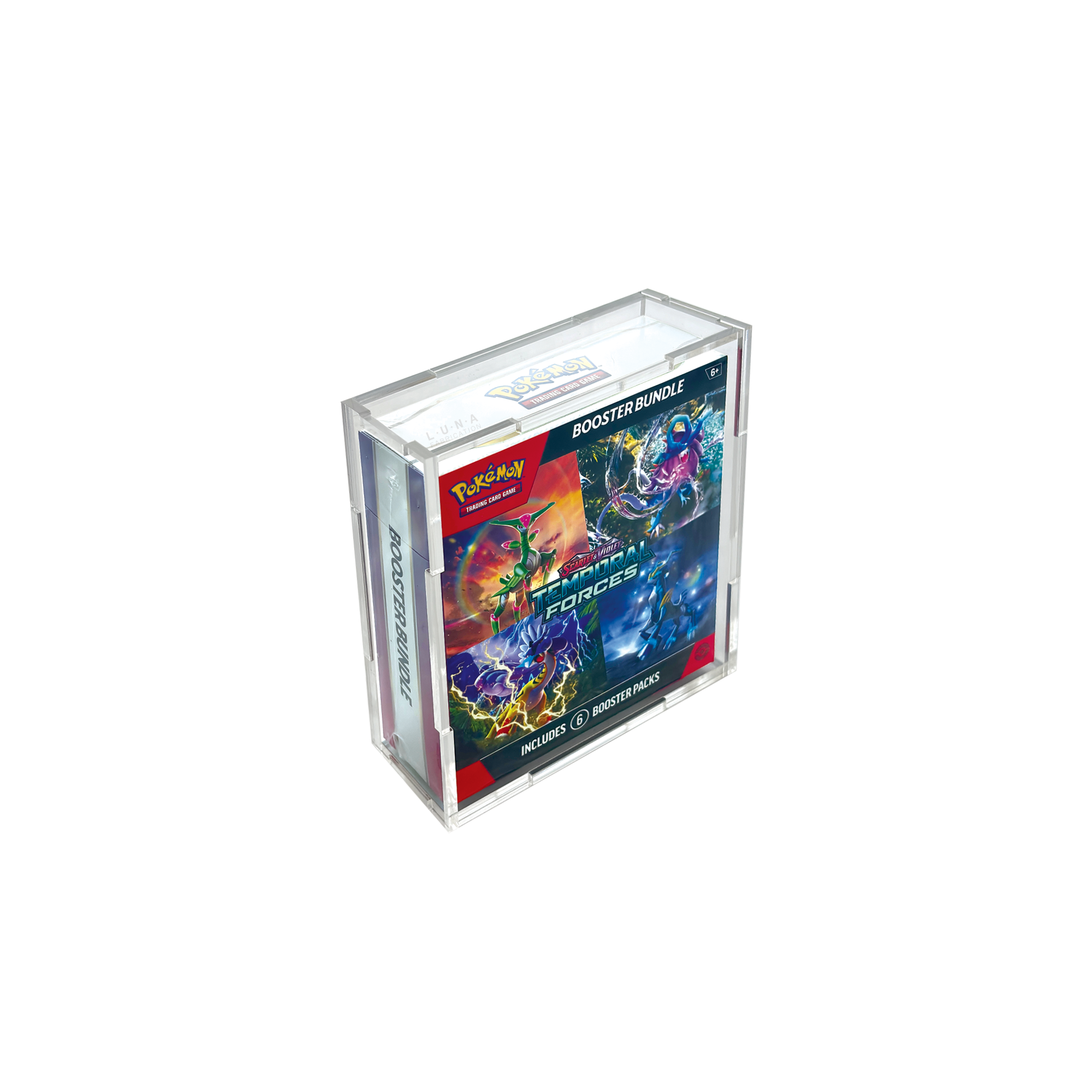Press Fit Acrylic Display Case for Pokemon Booster Bundle(New Style)