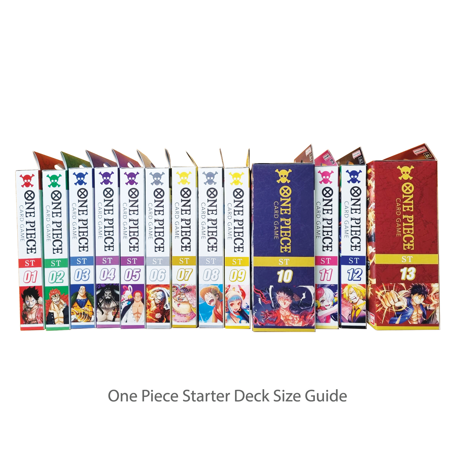 Press Fit Acrylic Display Case for One Piece ST-10 &amp; ST-13