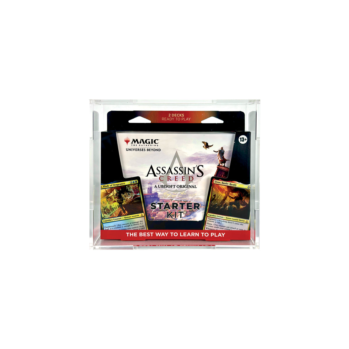 Acrylic Display Case for MTG Two Player Starter Kit
