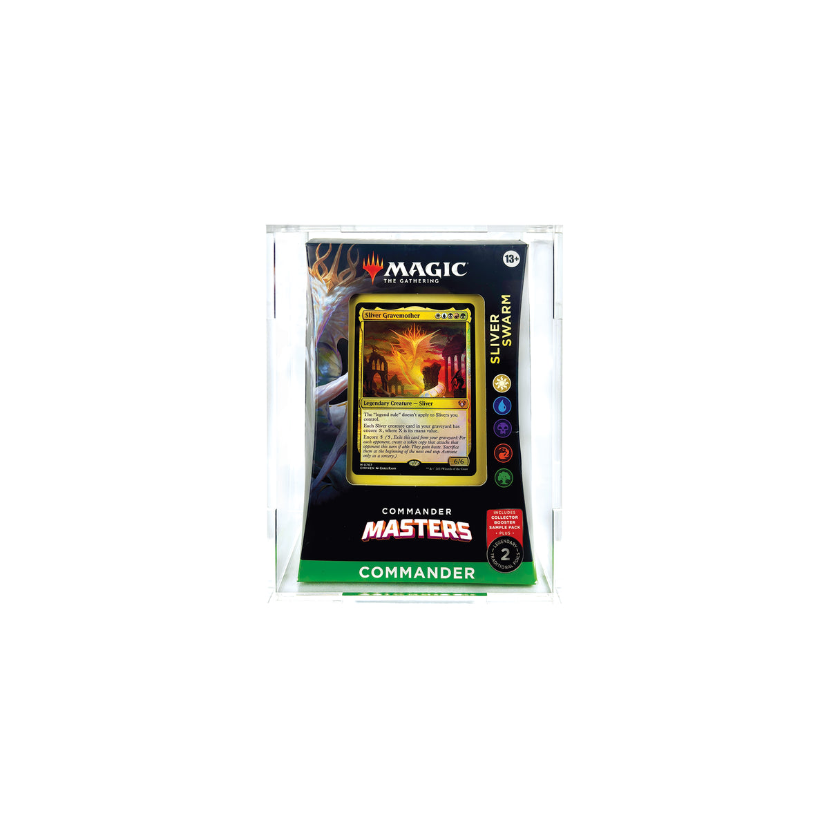 Acrylic Display Case for MTG Commander Masters Pre-con