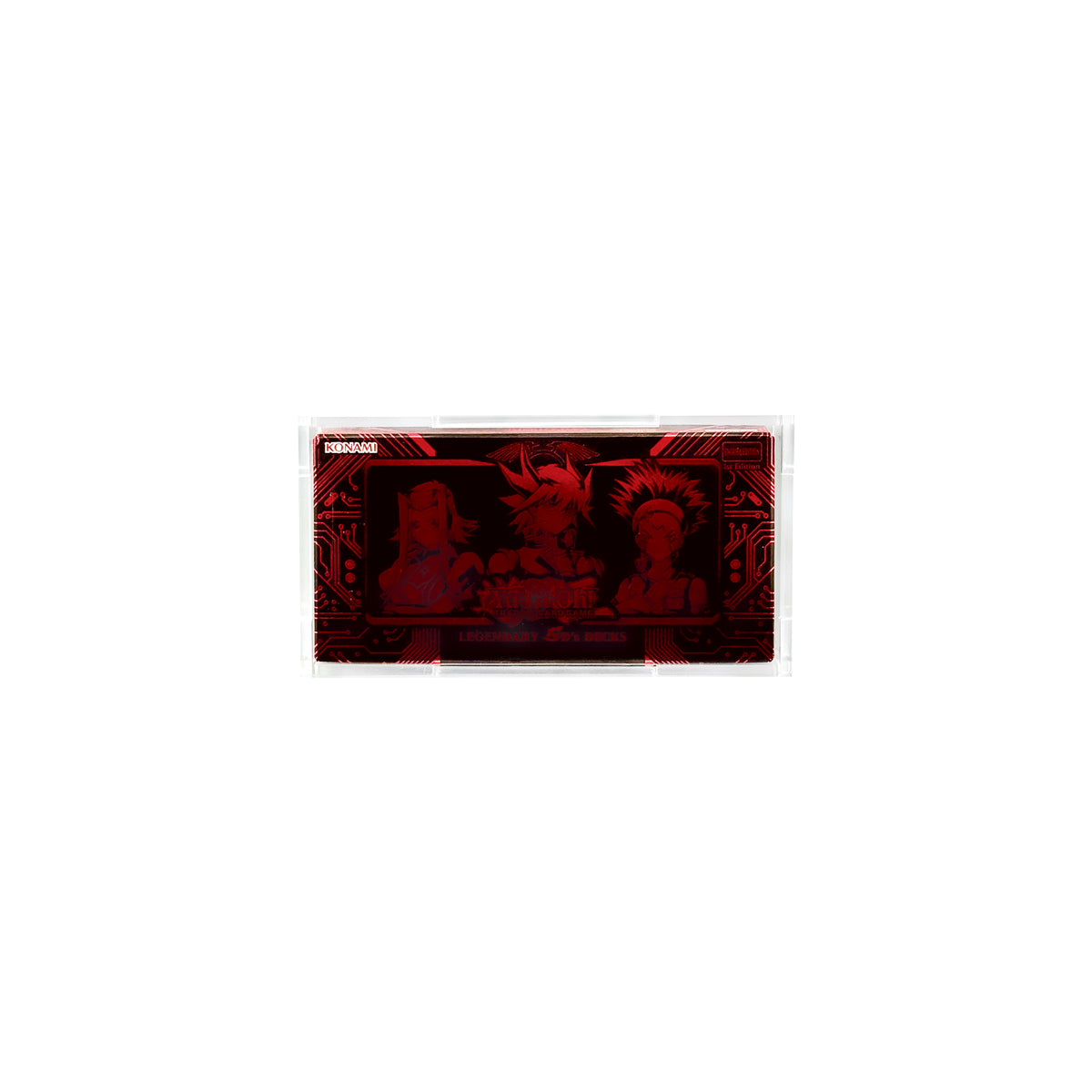 Acrylic Display Case for Yu-Gi-Oh! Legendary 5D Deck