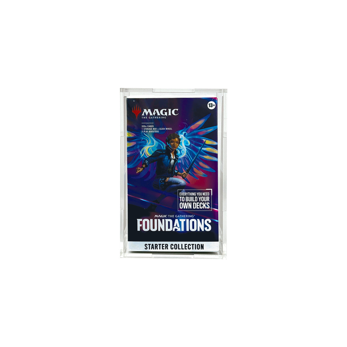 Acrylic Display Case for MTG Foundations Starter Collection