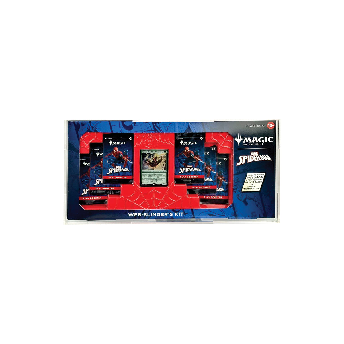Acrylic Display Case for MTG Spiderman Web-Slinger's Kit