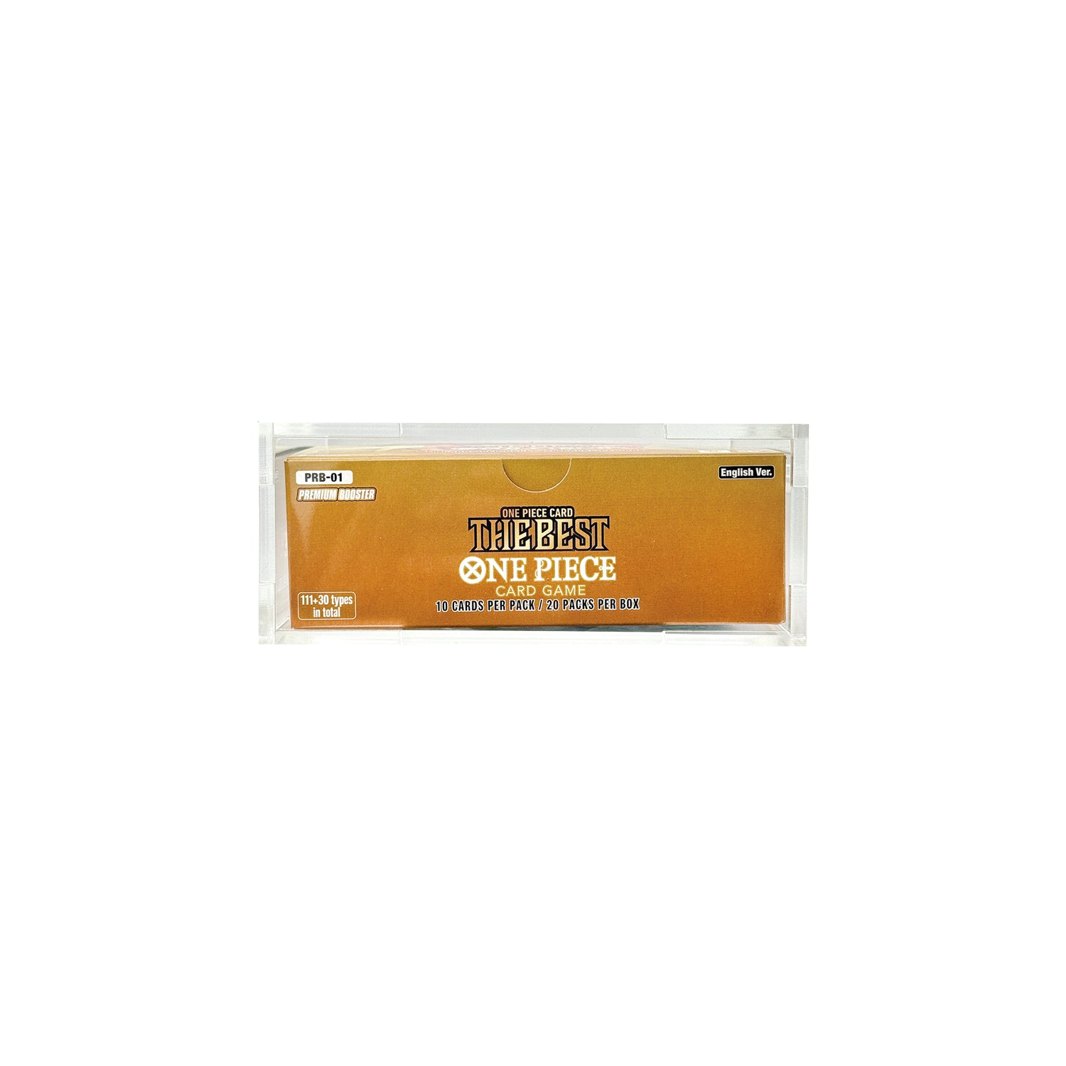 Press Fit Acrylic Display Case for One Piece PRB-01