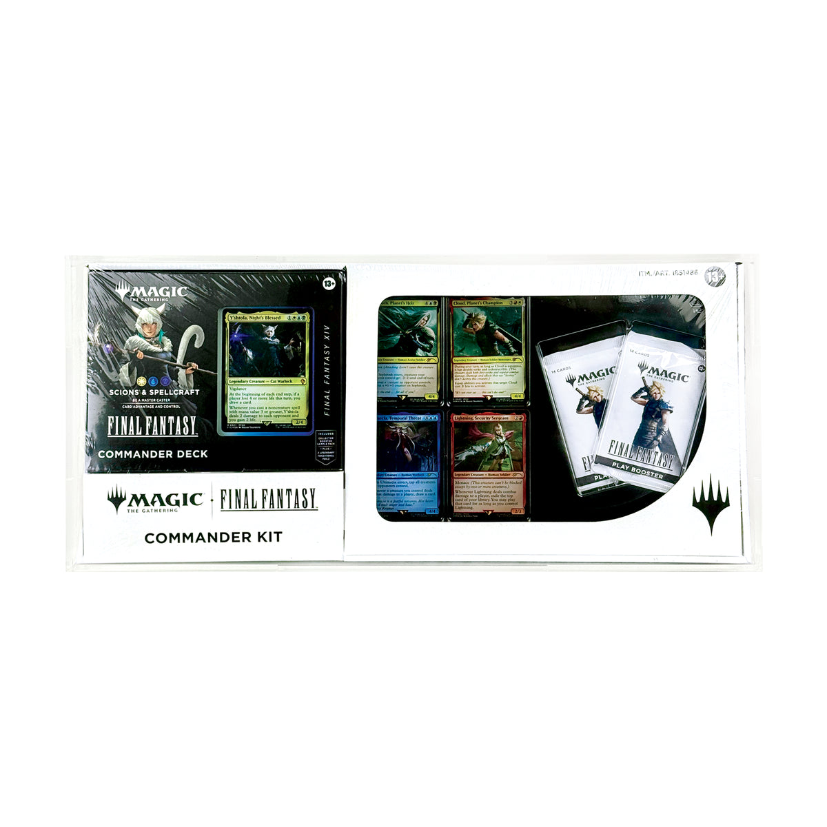 Acrylic Display Case for MTG Costco Commander Bundle