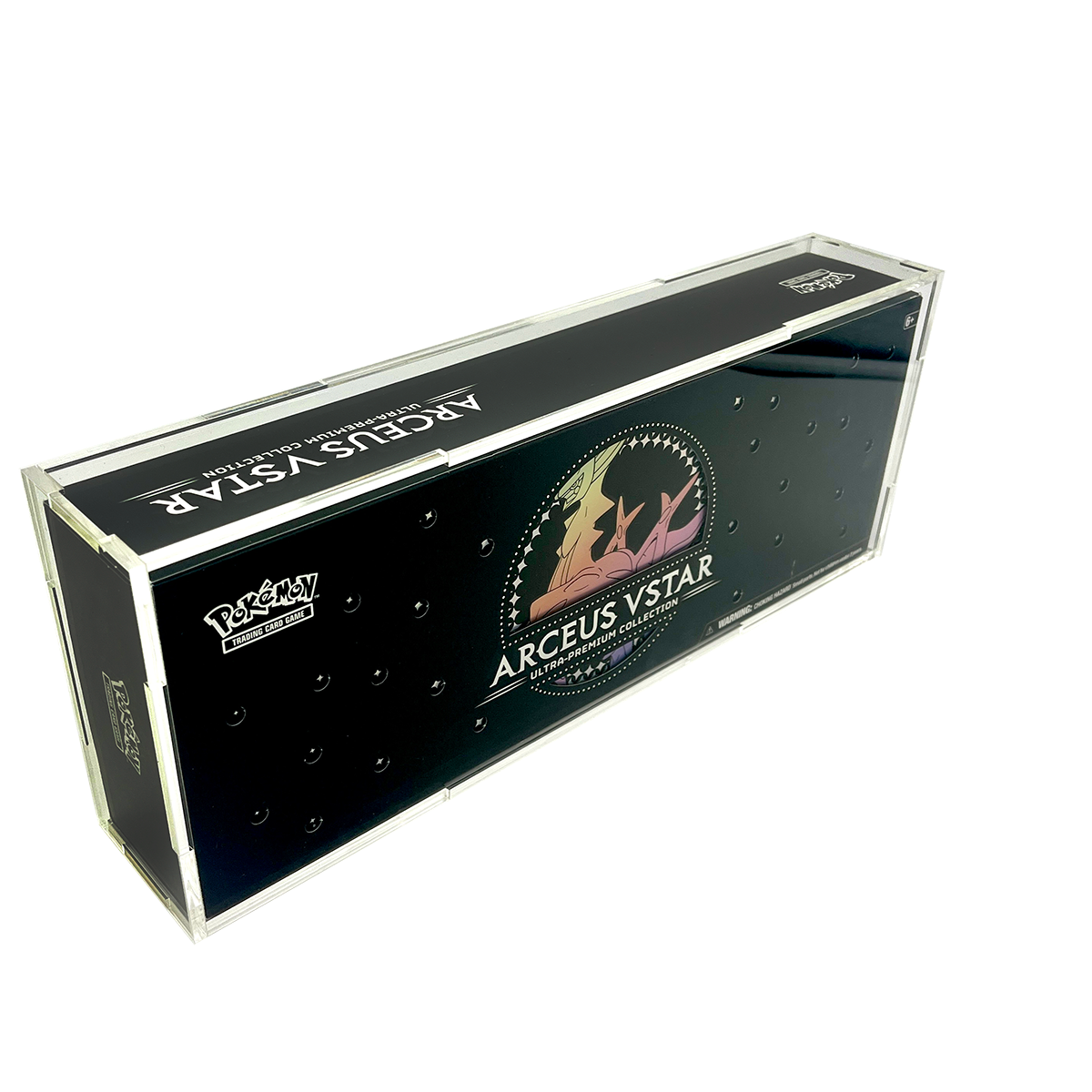 Press Fit Acrylic Display Case for Pokemon Arceus VSTAR Ultra Premium Collection UPC