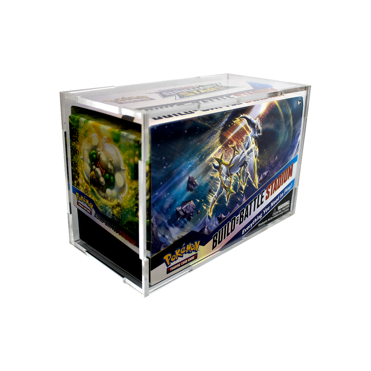 Press Fit Acrylic Display Case for Build and Battle