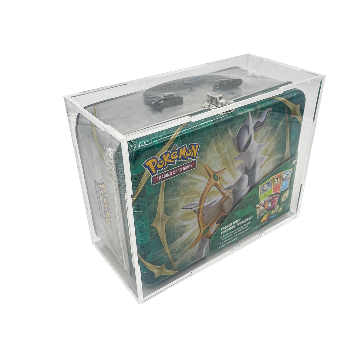 Acrylic Display Case for Pokemon TCG Collector Chest Lunch Box