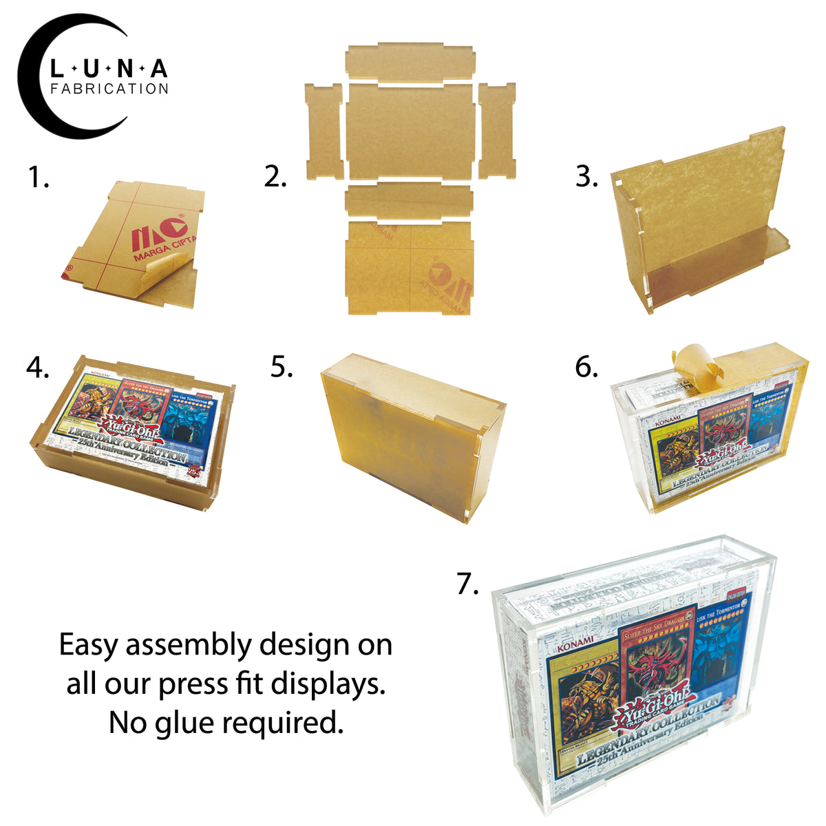 Acrylic Display Case for Sorcery Gothic Booster Box