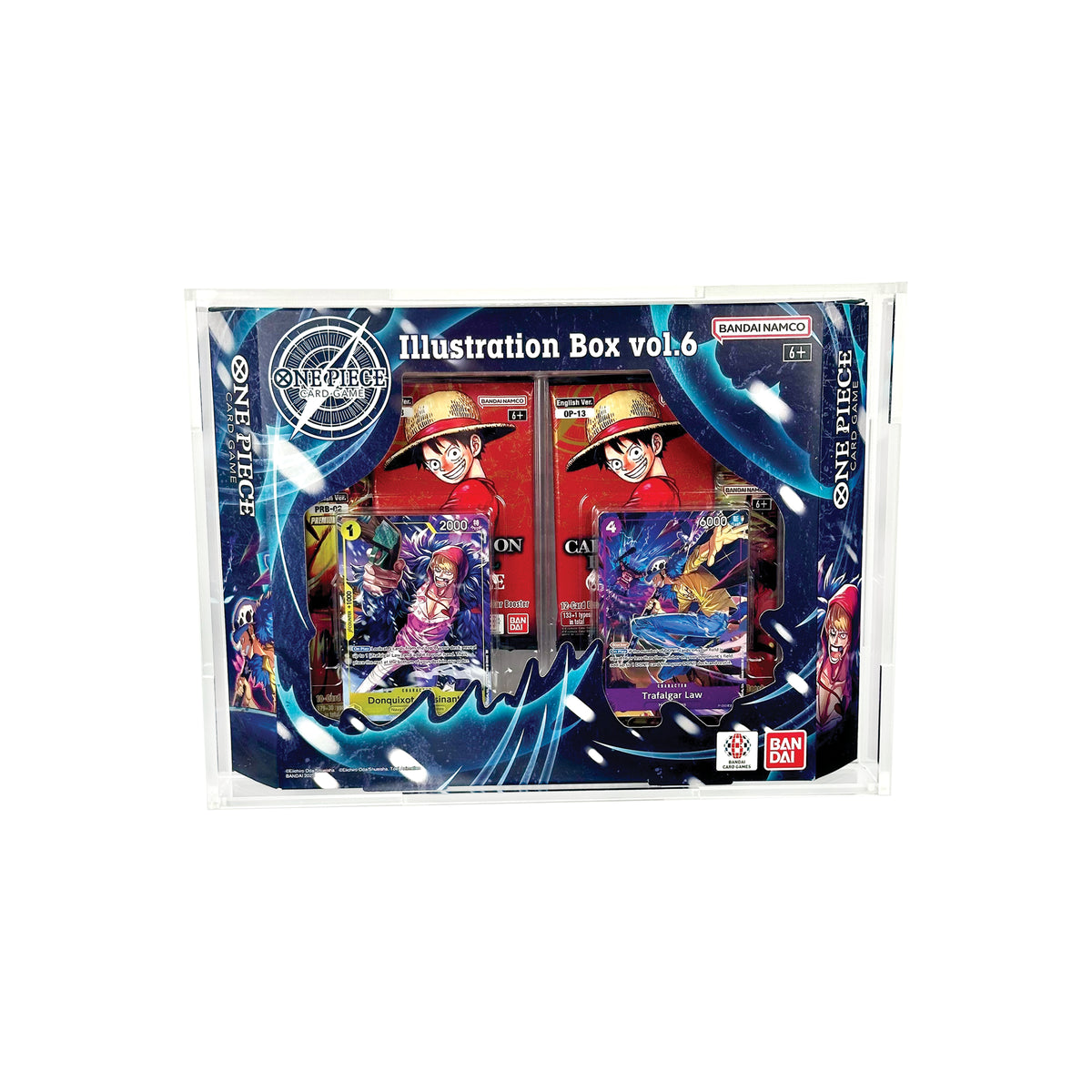 Acrylic Display Case for One Piece Illustration Box Vol. 5-6