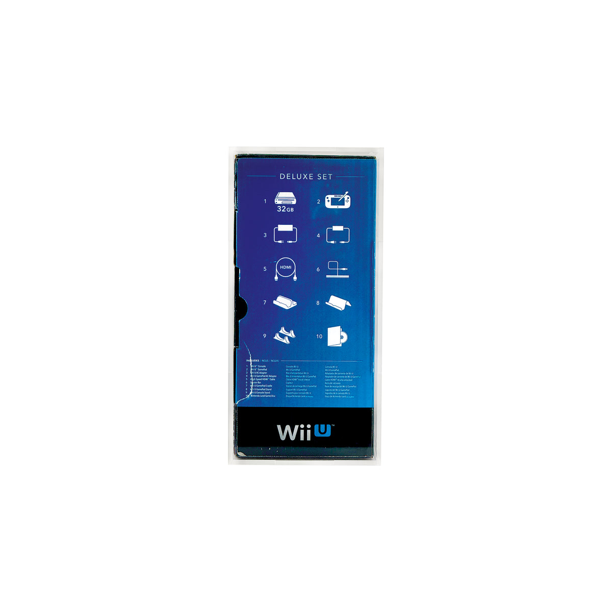 Acrylic Display Case for Nintendo Wii U Console Box
