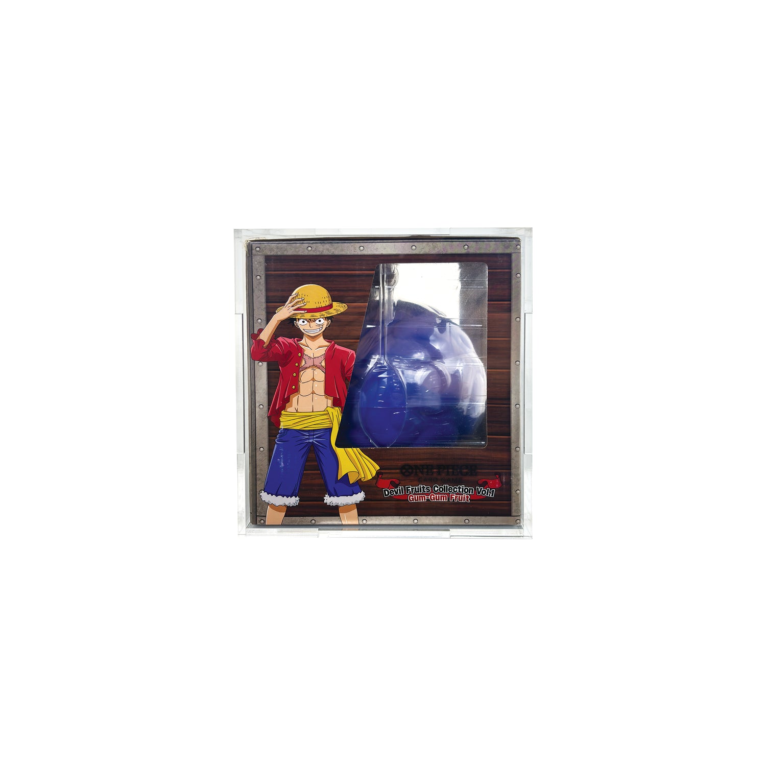 Press Fit Acrylic Display Case for One Piece Devil Fruits Box