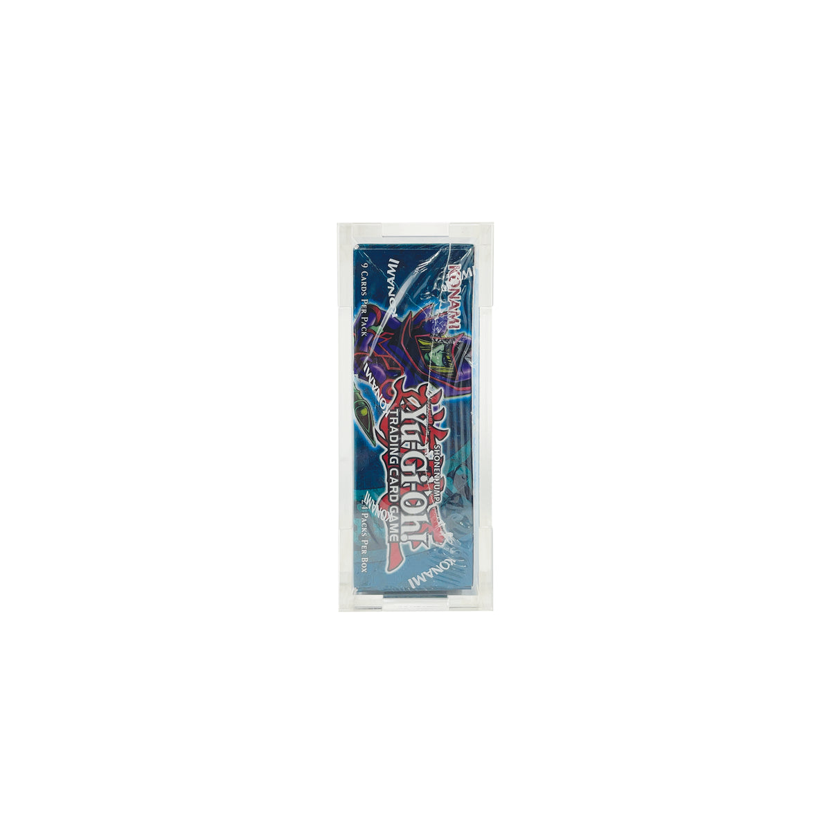 Acrylic Display Case for Yu-Gi-Oh! TCG Booster Box 24 Pack (5-9 Card Packs)